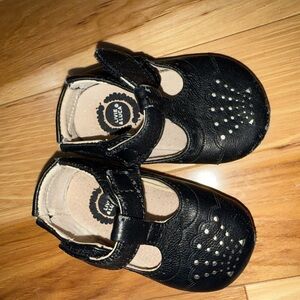 Livie & Luca Black Dress Shoes for Kids